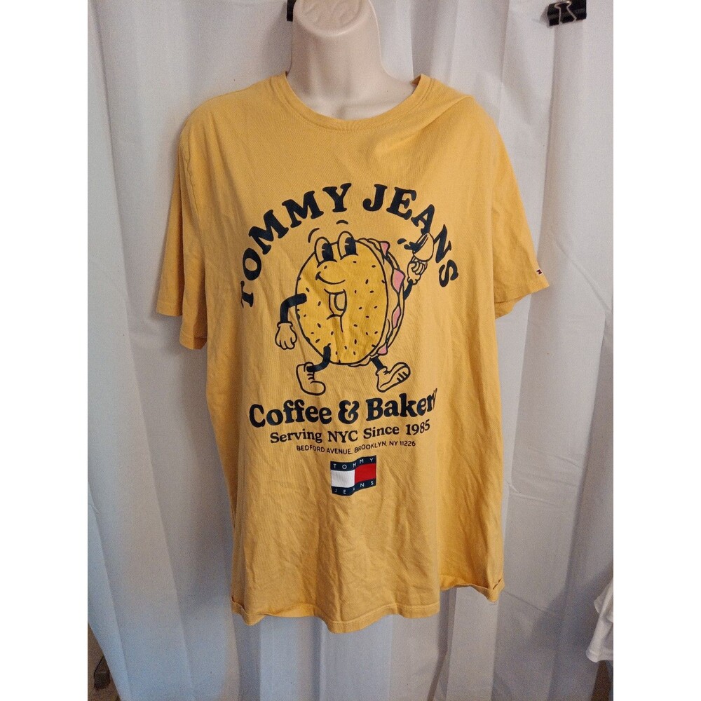 Tommy Jeans Tuscan Yellow T-Shirt XL